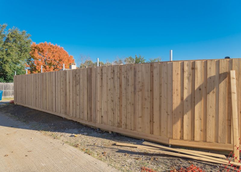 Privacy Picket Fence